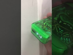 9000 Puffs Vape Sekali Pakai dengan LED 16ml E rokok cair D65